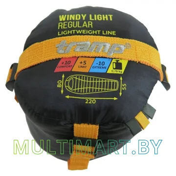 Спальный мешок TRAMP Windy Light TRS-055R (левая молния) картинка 9